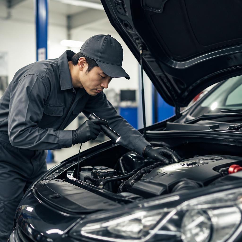 信頼できる整備士があなたの愛車を徹底チェック、事前予約でスムーズな車検！