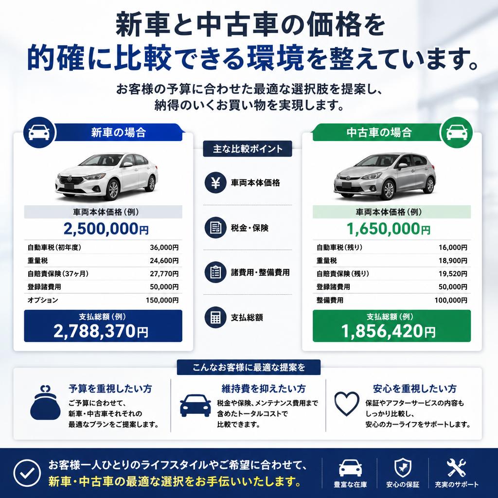 価格比較で賢く購入