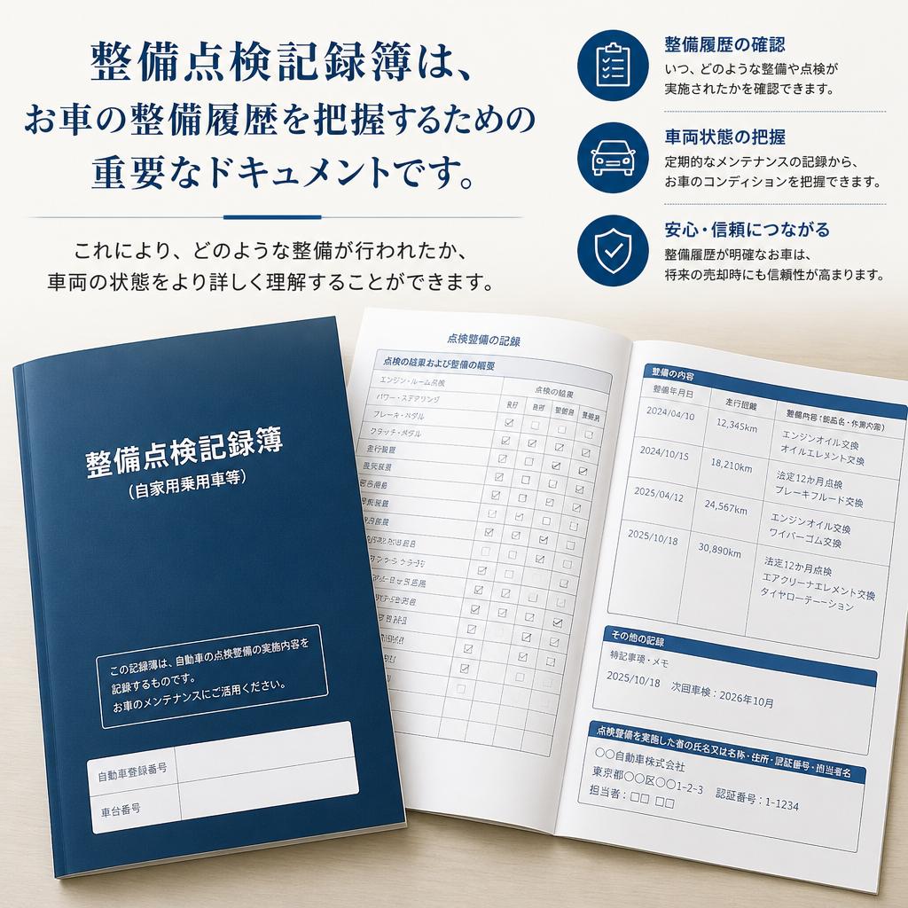 整備点検記録簿の重要性