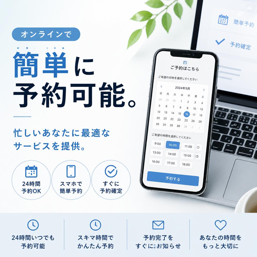 便利な予約システム